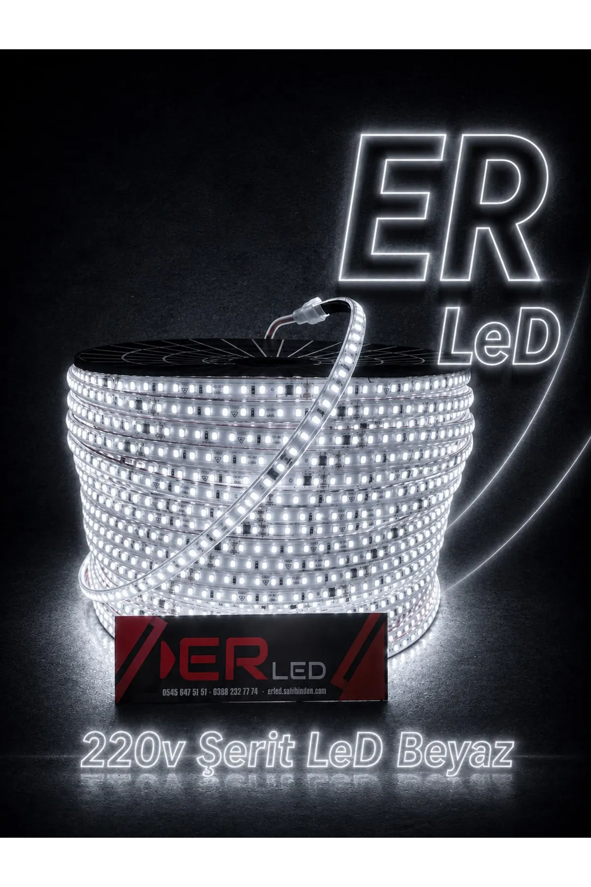 220 Volt Şerit Led beyaz