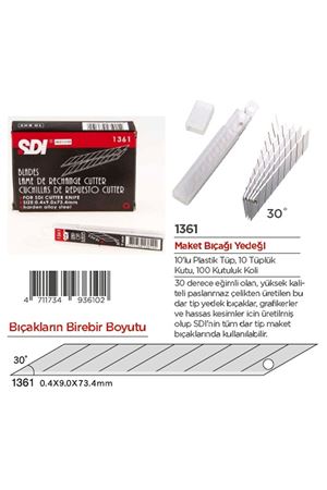 Sdi 30 Derece Maket Bıçağı Ucu - 8642.6651.