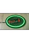  Oval Hoparlör Çerçeve Neon Ledli (mavi, Kırmızı, Yeşil, Turkuaz, Pembe, Mor, Beyaz 