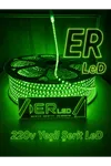 220 Volt Şerit Led Yeşil