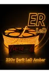 220 Volt Şerit Led Amber